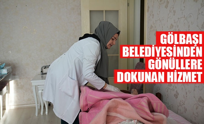 GÖLBAŞI BELEDİYESİNDEN GÖNÜLLERE DOKUNAN HİZMET