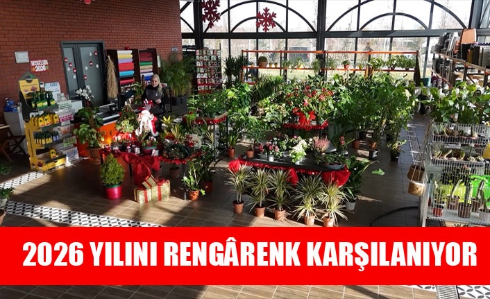YENİ YILIN RENKLERİ ABB BİTKİ EVLERİNDE VATANDAŞLA BULUŞUYOR