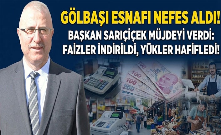 Gölbaşı Esnafına Can Suyu