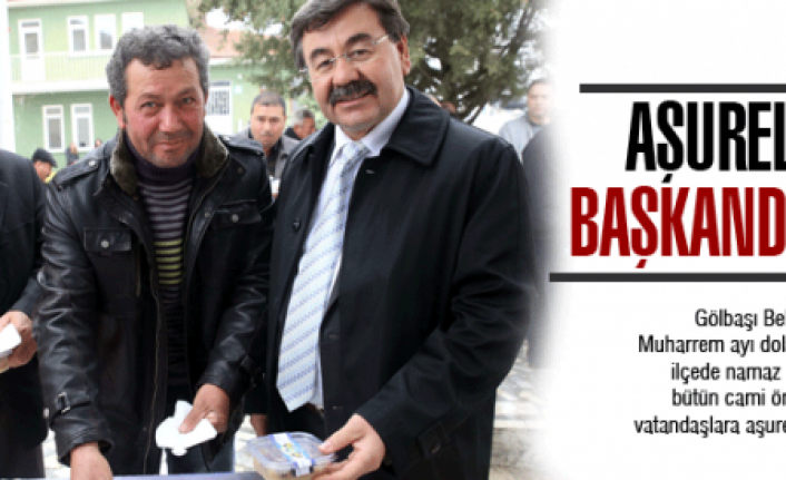 Aşureler Başkandan