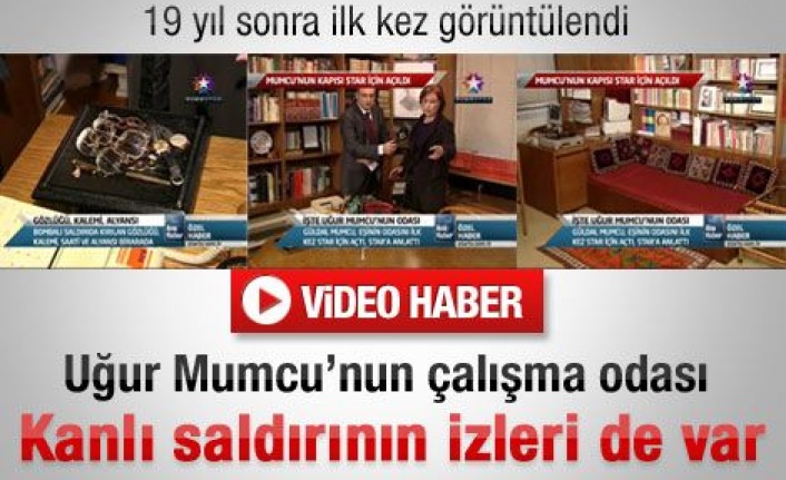 Uğur Mumcunun odası 19 yıl sonra ilk kez görüntülendi