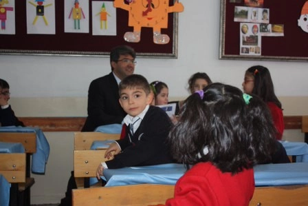 Öğrencilerin karne sevinci