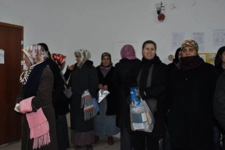 Öğrencilerin karne sevinci