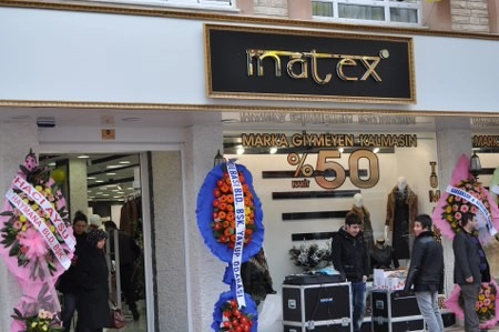 Matex giyim açıldı