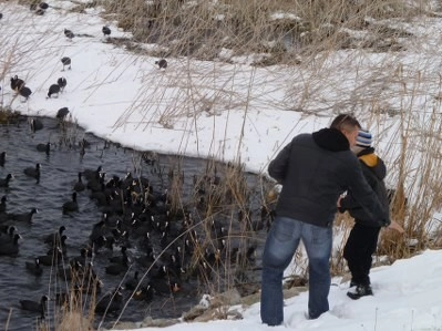 Bir tarafta eğlence, bir tarafta mücadale
