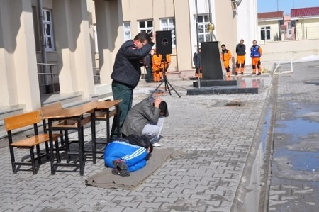 Deprem ve yangın tatbikatı