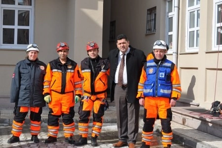 Deprem ve yangın tatbikatı