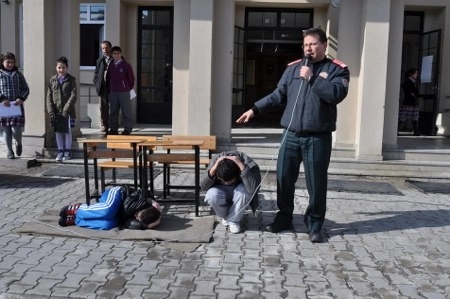 Deprem ve yangın tatbikatı