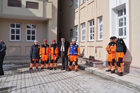 Deprem ve yangın tatbikatı