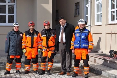 Deprem ve yangın tatbikatı