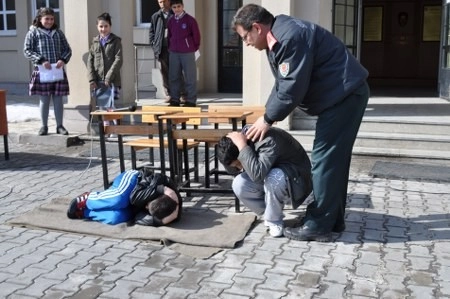 Deprem ve yangın tatbikatı