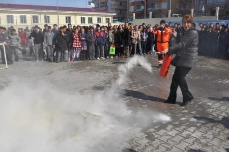 Deprem ve yangın tatbikatı