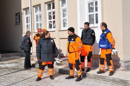 Deprem ve yangın tatbikatı