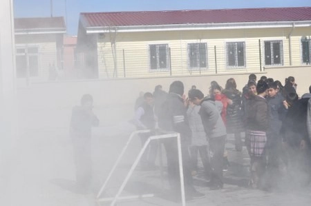 Deprem ve yangın tatbikatı