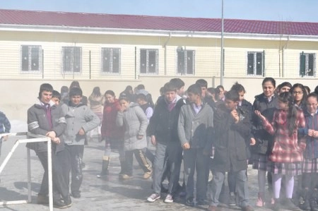 Deprem ve yangın tatbikatı