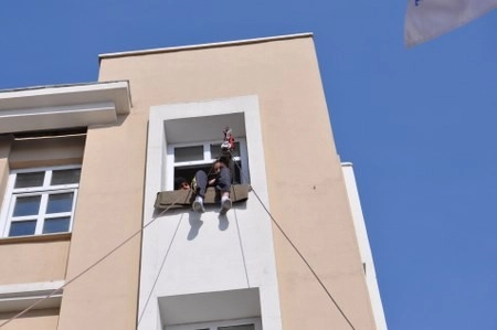 Deprem ve yangın tatbikatı