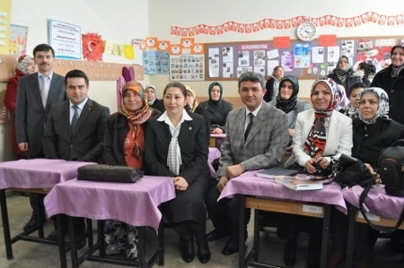 İlk ziyaretçileri Selamoğlu oldu