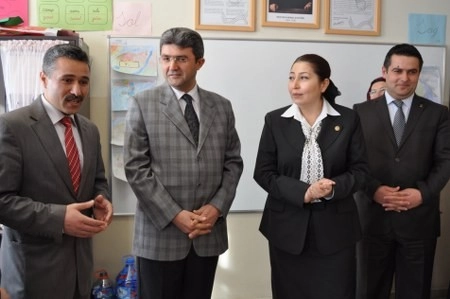 İlk ziyaretçileri Selamoğlu oldu