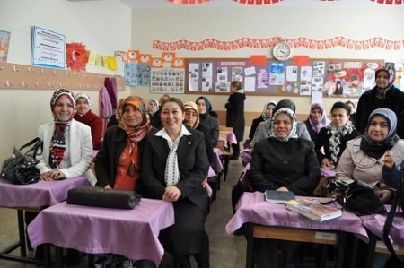 İlk ziyaretçileri Selamoğlu oldu