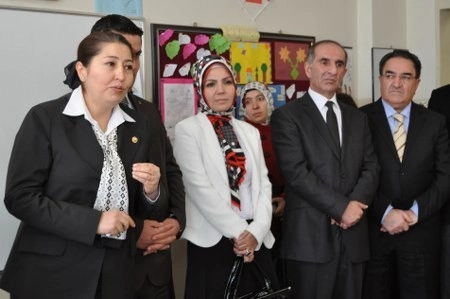 İlk ziyaretçileri Selamoğlu oldu