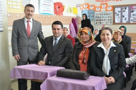 İlk ziyaretçileri Selamoğlu oldu