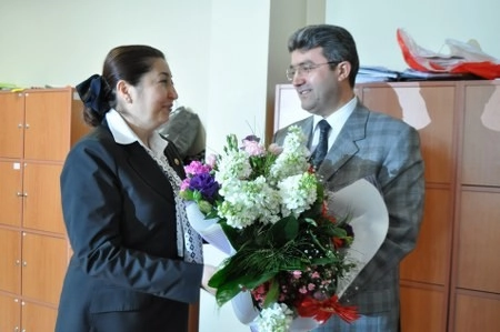 İlk ziyaretçileri Selamoğlu oldu