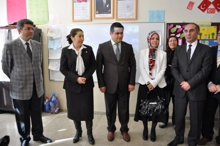 İlk ziyaretçileri Selamoğlu oldu