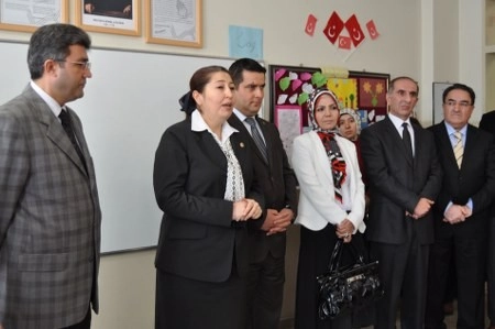 İlk ziyaretçileri Selamoğlu oldu