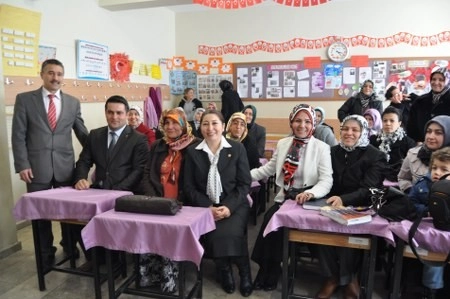 İlk ziyaretçileri Selamoğlu oldu