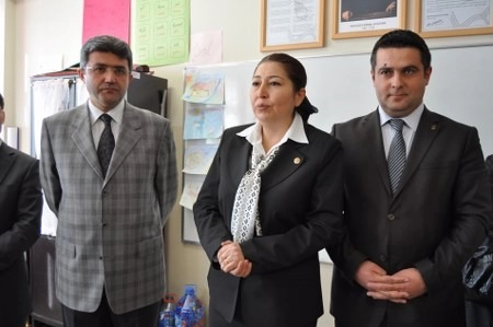 İlk ziyaretçileri Selamoğlu oldu