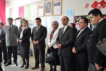 İlk ziyaretçileri Selamoğlu oldu