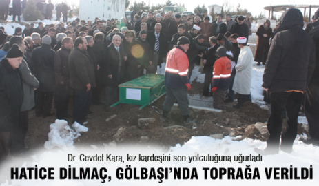 Kız kardeşini son yolculuğuna uğurladı