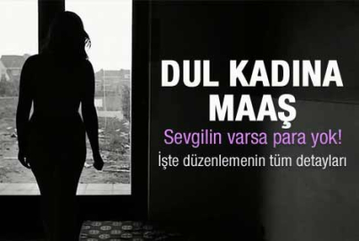 Sevgilisi olan kadına maaş yok 