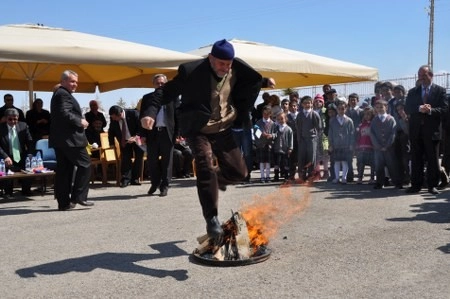 Nevruz Ateşi yakıldı