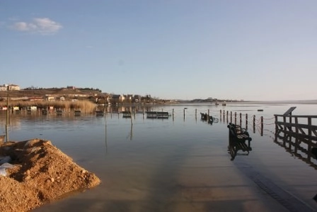 Çay Bahçesi de sular altında kaldı