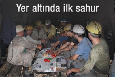 Yerin altında ilk sahur