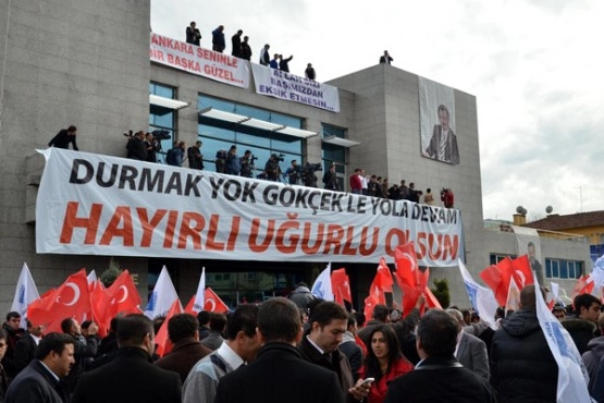 Gökçek'i mehterle karşıladılar