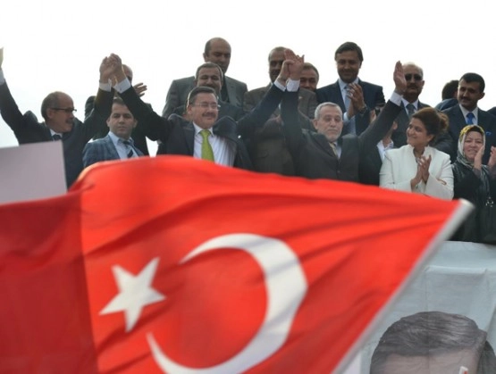 Gökçek'i mehterle karşıladılar