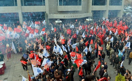 Gökçek'i mehterle karşıladılar