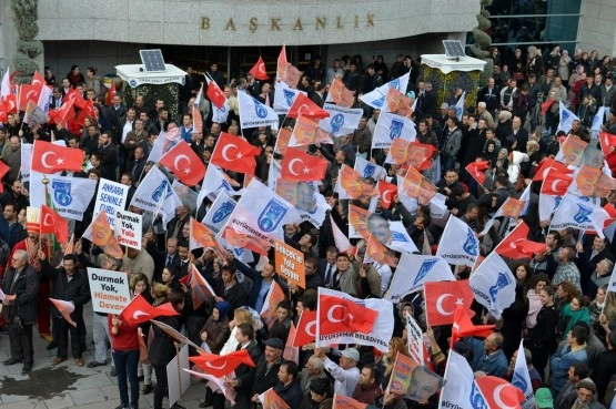 Gökçek'i mehterle karşıladılar