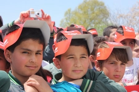 Gölbaşı'nda çocukların 23 Nisan coşkusu