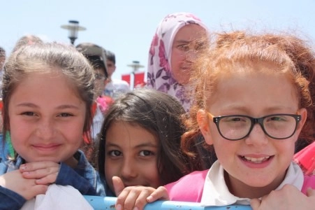 Gölbaşı'nda çocukların 23 Nisan coşkusu