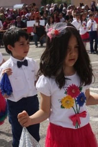 Gölbaşı'nda çocukların 23 Nisan coşkusu