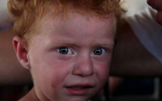 Çatışmaların ortasında kalan masum yüzler