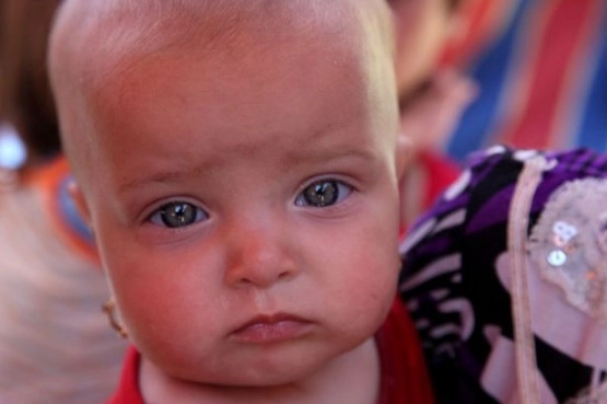 Çatışmaların ortasında kalan masum yüzler