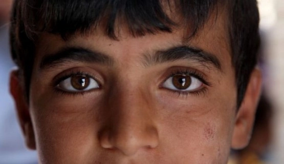 Çatışmaların ortasında kalan masum yüzler