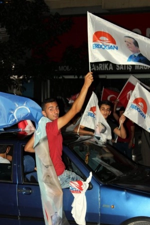 Türkiye'nin dört bir yanından kutlama manzaraları