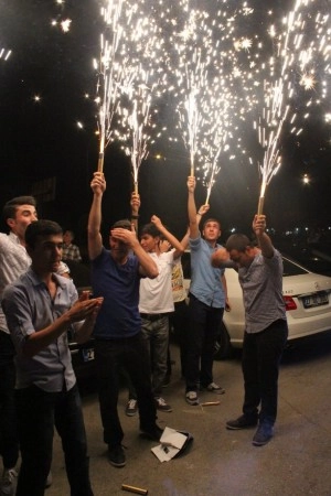 Türkiye'nin dört bir yanından kutlama manzaraları