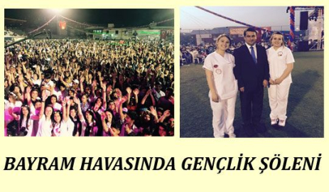 Bayram Havasında Gençlik Şöleni