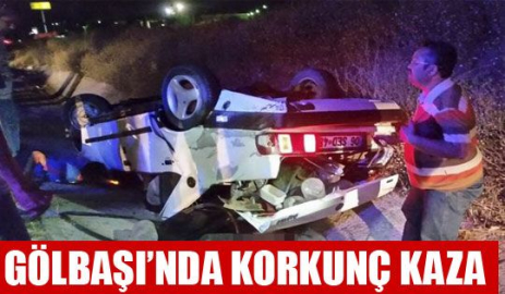 Gölbaşı'nda Korkunç Kaza